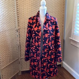Ann Taylor Floral Coat